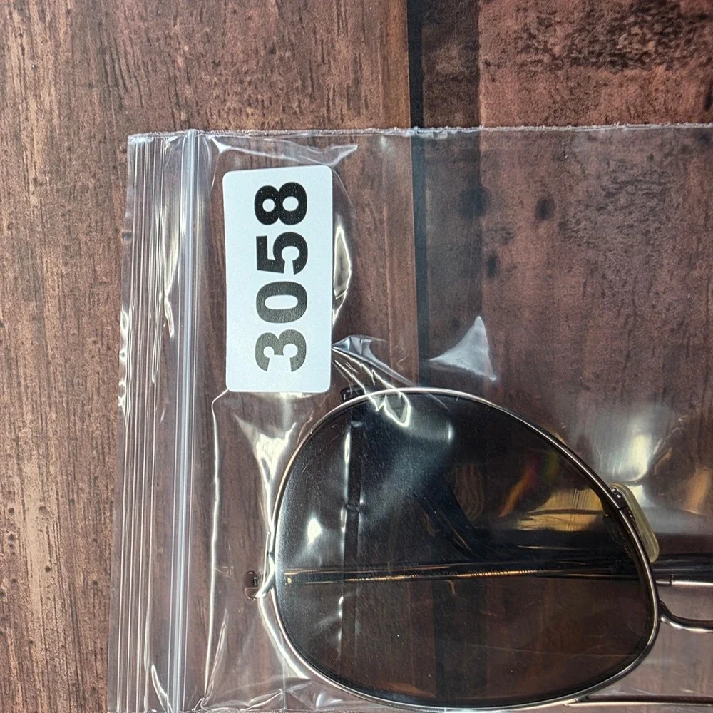 Anne Klein AK7070 Rose Gold Aviator Sunglasses Brown ‎ 59-15-140 FRAMES ONLY